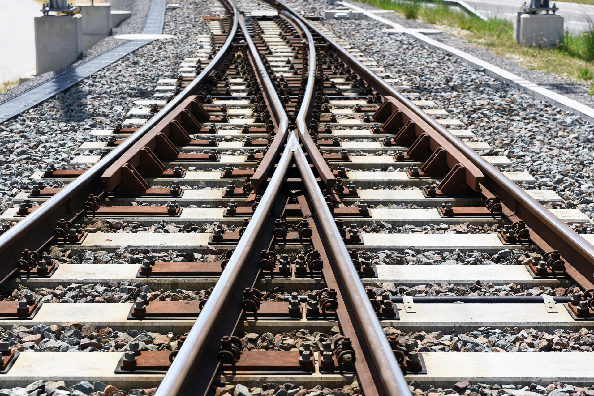 Weichenschwellen Meterspur