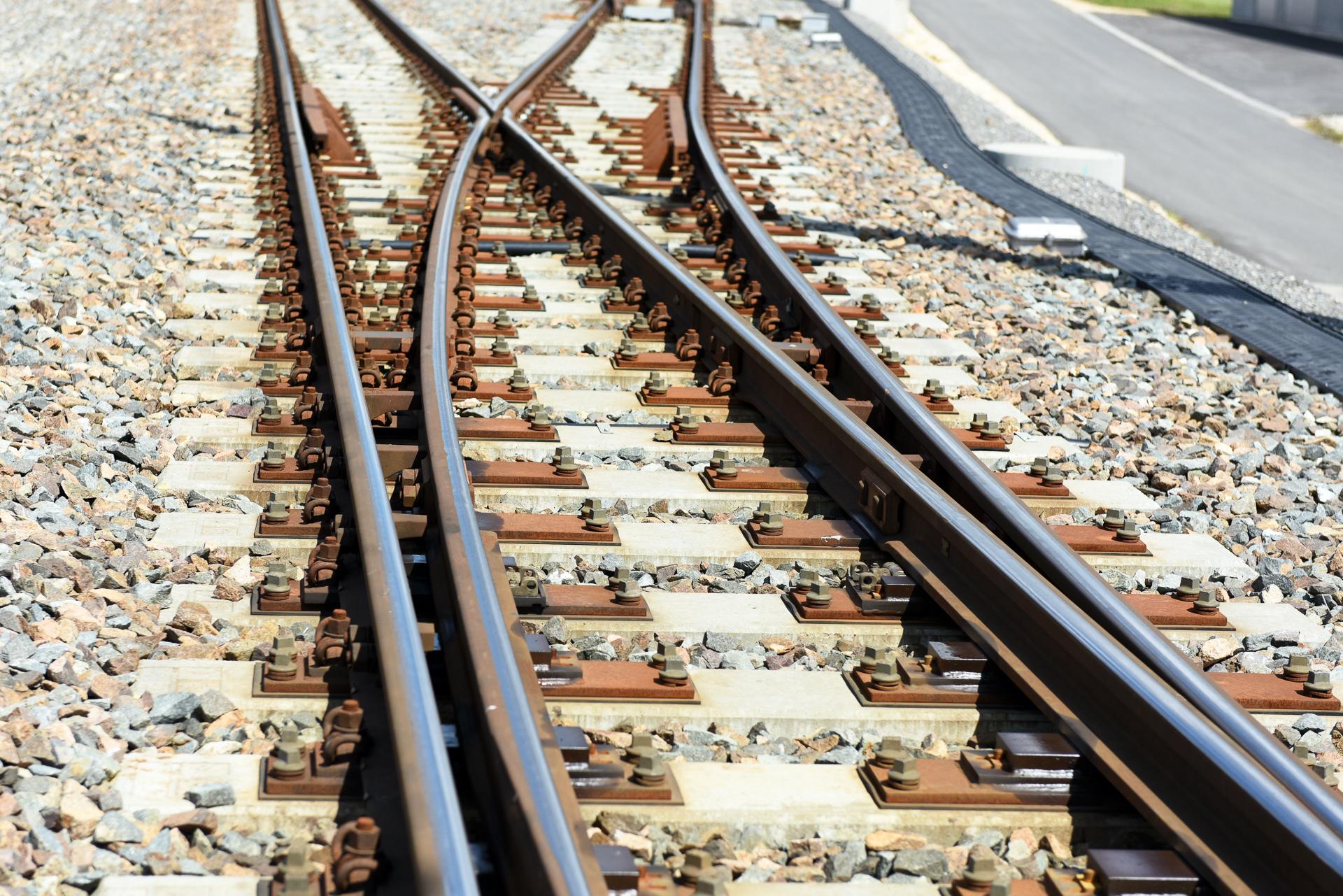 Weichenschwelle Meterspur